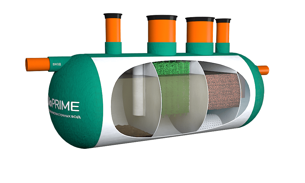 Септик BioPrime Biofilter БИОСТ-6,0 пр